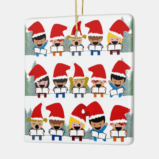 Weihnachten Keramikornament (Links)