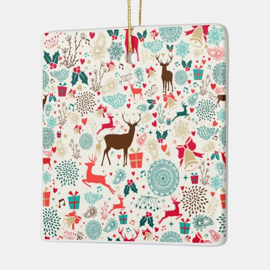 Weihnachten Keramikornament (Links)