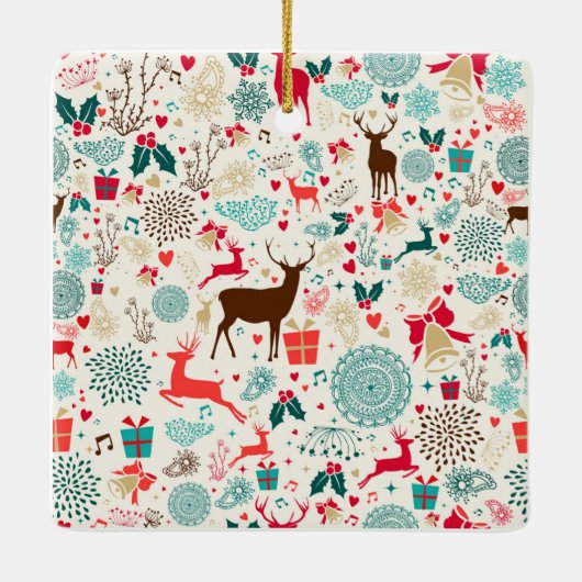 Weihnachten Keramikornament (Rückseite)