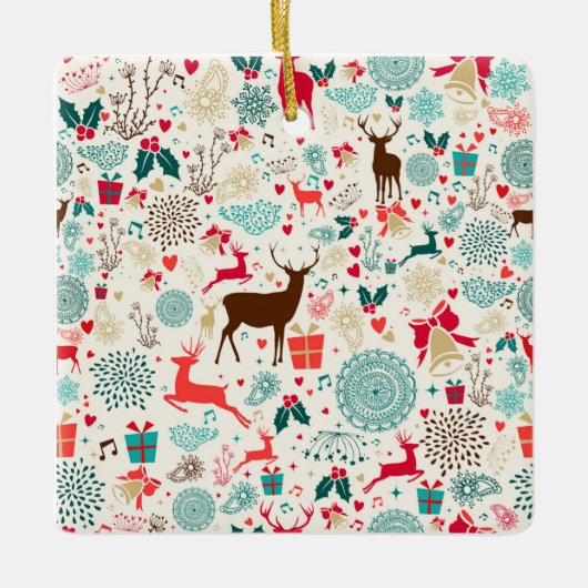 Weihnachten Keramikornament (Vorderseite)