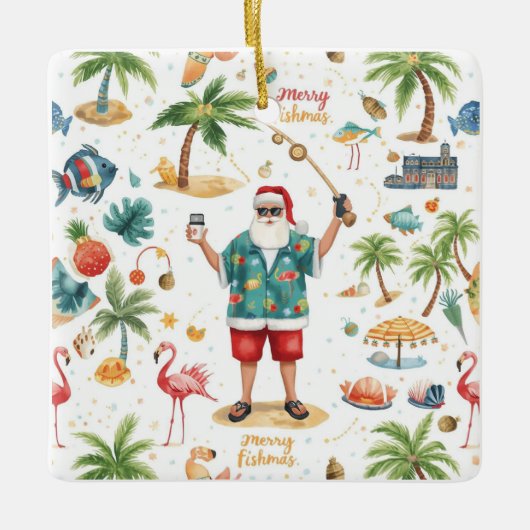 Weihnachten Keramikornament (Vorderseite)