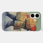 Weihnachten, Kind mit großem Paket Case-Mate iPhone Hülle (Rückseite (Horizontal))