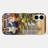 Weihnachten, Kinder auf einer Couch sitzen Case-Mate iPhone Hülle (Rückseite (Horizontal))