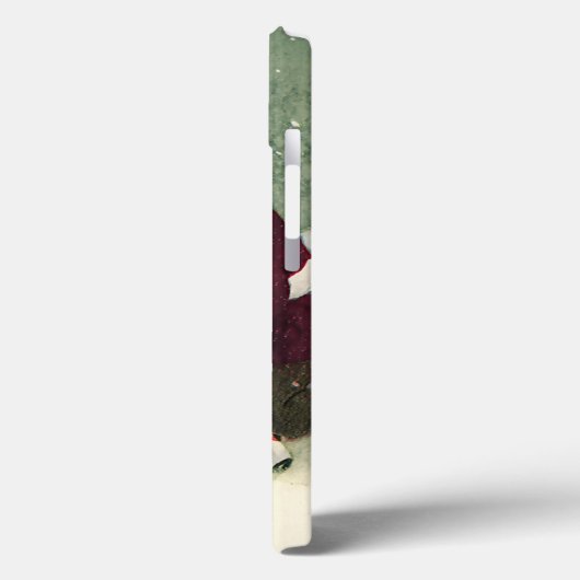 Weihnachten, Kinder Rodeln im Schnee Case-Mate iPhone Hülle (Rückseite / Links)