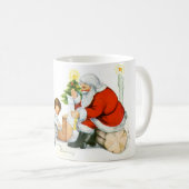 Weihnachten, Kinder und Spielzeug Kaffeetasse (VorderseiteRechts)