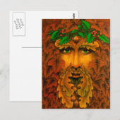 Weihnachten King Postkarte (Vorne/Hinten)