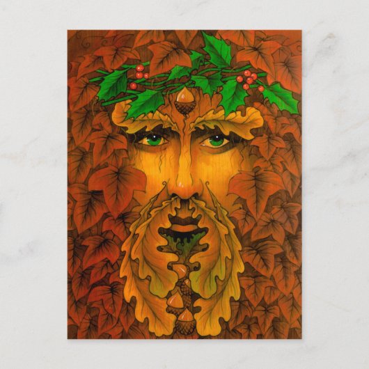 Weihnachten King Postkarte (Vorderseite)