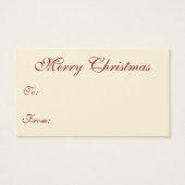 Weihnachten, Kirche im Winter Schnee (Rückseite)