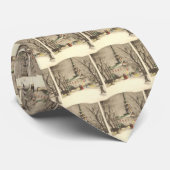 Weihnachten, Kirche im Winter Schnee Krawatte (Gerollt)