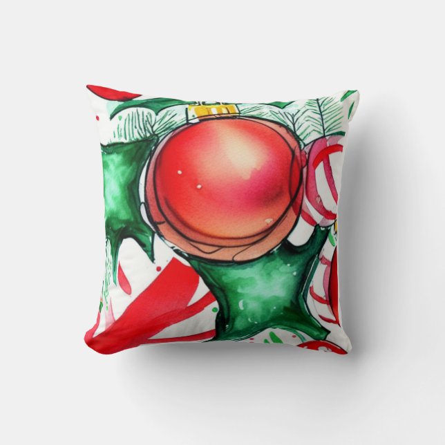 Weihnachten Kissen (Vorderseite)