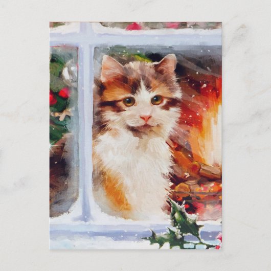 Weihnachten Kitten (Vorderseite)