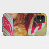 Weihnachten Kitten Case-Mate iPhone Hülle (Rückseite (Horizontal))