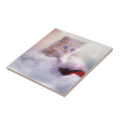 Weihnachten Kitten Fliese (Seite)
