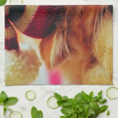 Weihnachten Kitten Geschirrtuch (Gefaltet)