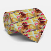 Weihnachten Kitten Krawatte (Gerollt)