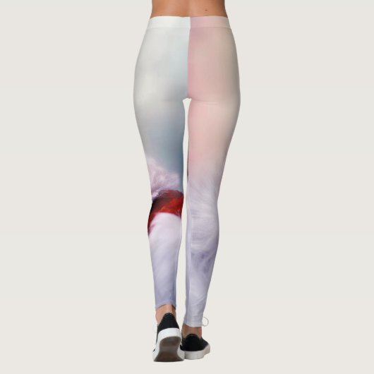Weihnachten Kitten Leggings (Rückseite)