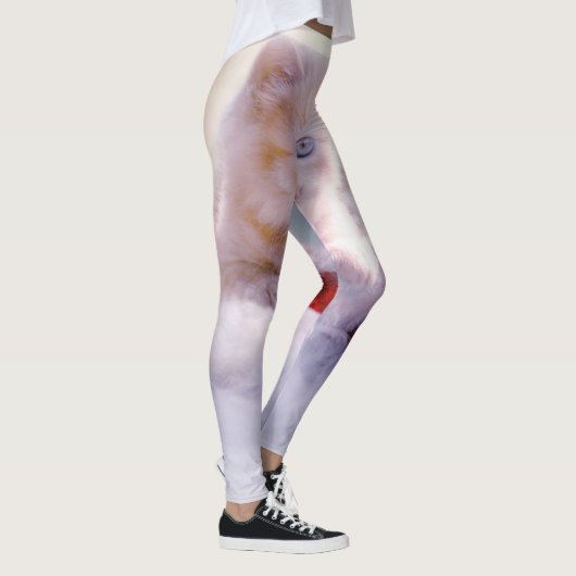 Weihnachten Kitten Leggings (Rechts)