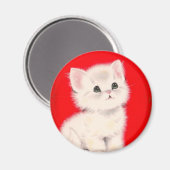Weihnachten Kitten Magnet (Vorderseite/Rückseite)