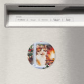 Weihnachten Kitten Magnet (In Situ (Geschirrspüler))