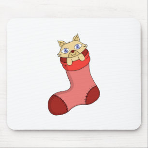 Weihnachten Kitten Mousepad