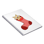 Weihnachten Kitten Notizblock (Rechte Seite)