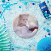 Weihnachten Kitten Pappteller (Party)