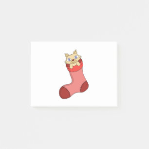 Weihnachten Kitten Post-it Klebezettel