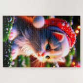 Weihnachten Kitten Puzzle (Horizontal)