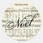 Weihnachten Klassischer Rundaufkleber Runder Aufkleber (Vorderseite)