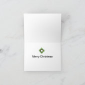 Weihnachten Klein, 4" x 5,6" Faltschachtel (Innenseite)