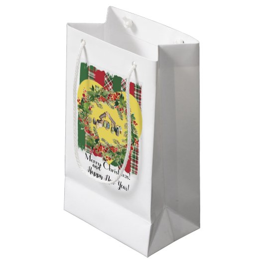 Weihnachten Kleine Geschenktüte (Vorderseite Schrägansicht)