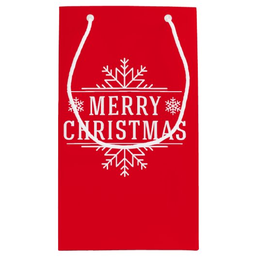 Weihnachten Kleine Geschenktüte (Rückseite)