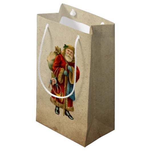 Weihnachten Kleine Geschenktüte (Vorderseite Schrägansicht)