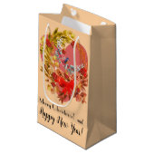 Weihnachten Kleine Geschenktüte (Vorderseite Schrägansicht)