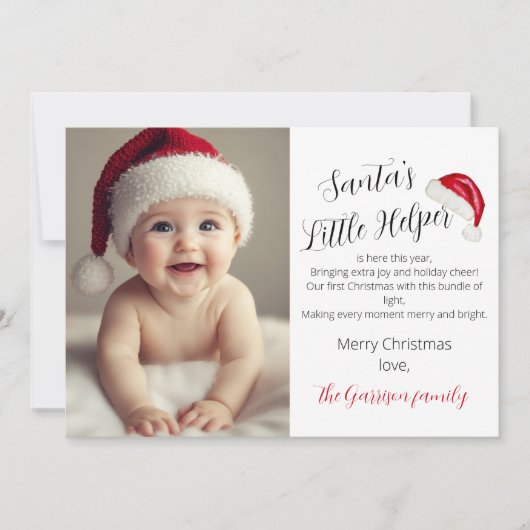 Weihnachten - Kleiner Helfer Peppermint Streifen W (Vorderseite)