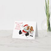 Weihnachten - Kleiner Kavalier König Charles (Vorderseite)