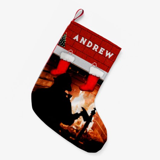 Weihnachten Kleiner Weihnachtsstrumpf (Vorderansicht (hängend))