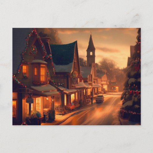Weihnachten Kleinstadt 1 (Vorderseite)