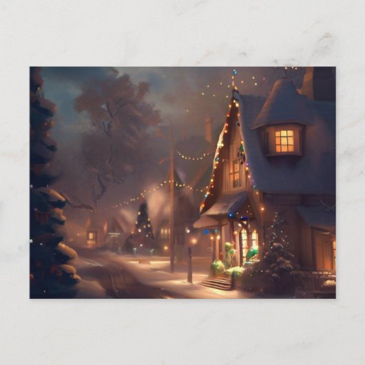 Weihnachten Kleinstadt 2 (Vorderseite)