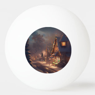 Weihnachten Kleinstadt (2) Tischtennisball