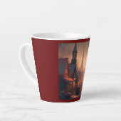 Weihnachten Kleinstadt 4 Milchtasse (Linke Ecke)