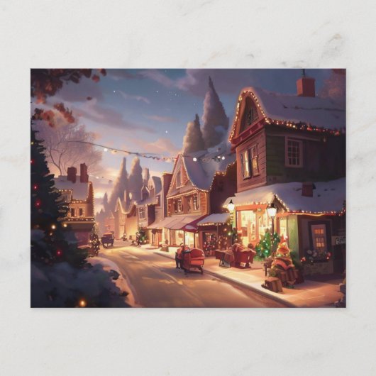 Weihnachten Kleinstadt 5 (Vorderseite)