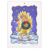 Weihnachten Klemmbrett (Rückseite)