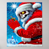 Weihnachten - Klettergarten Monster Poster (Vorne)