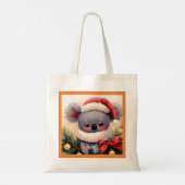 Weihnachten Koala 4 Tragetasche (Rückseite)