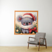 Weihnachten Koala 4 Wandteppich (Beispiel)