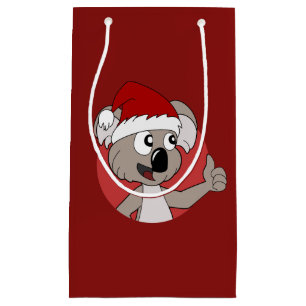 Weihnachten koala Cartoon kleine Geschenktasche Kleine Geschenktüte