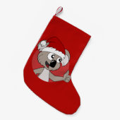 Weihnachten koala Cartoon kleine Weihnachtsfeier S Kleiner Weihnachtsstrumpf (Vorderansicht (hängend))