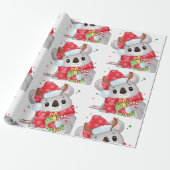 Weihnachten koala mit Earmuffs Geschenkpapier (Ungerollt)