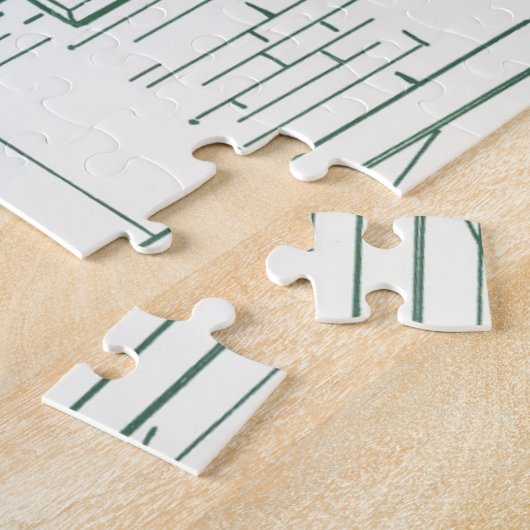 Weihnachten, Koch des Weihnachtsmannes und Türkei Puzzle (Seite)